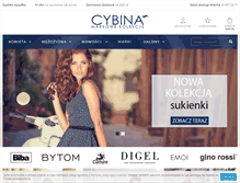 Tablet Screenshot of cybina.pl